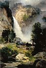 Thomas Moran Cascade Falls Yosemite